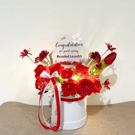 Bloom Box Akrilik Ucapan Grand Opening Rajeg